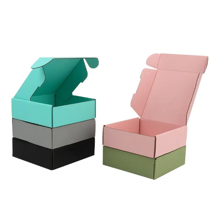 Factory Price Custom Shipping Packing Box Kraft Mailer Cardboard Corrugated Foldable Gift Packaging Paper Boxes Package
