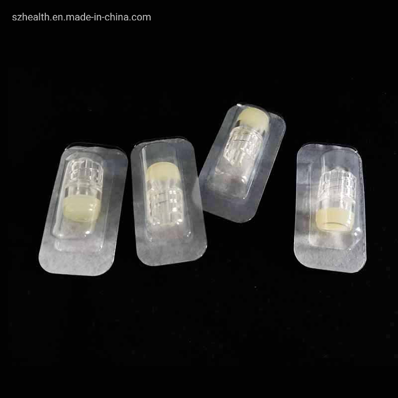 CE ISO Approved Disposable Medical Luer Lock Heparin Cap Individual Package