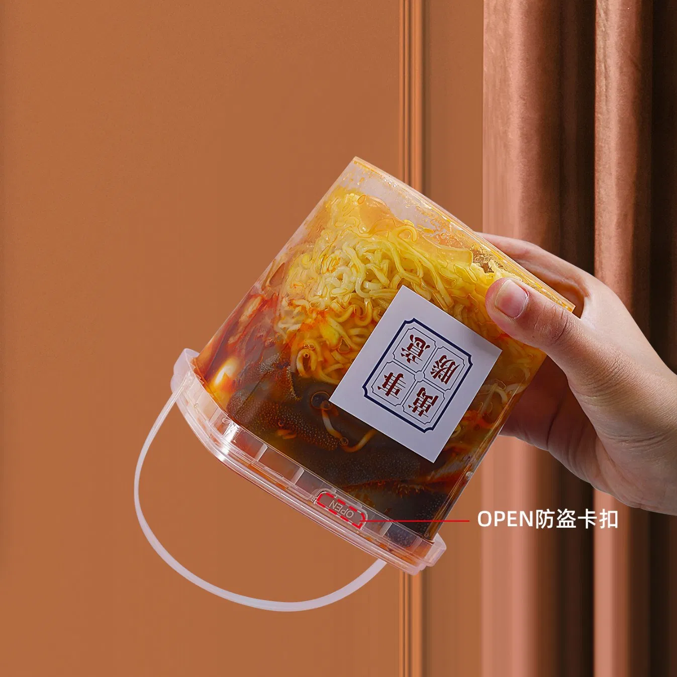 BPA Free Plastic Bucket, Airtight Food Package for Safe Storage