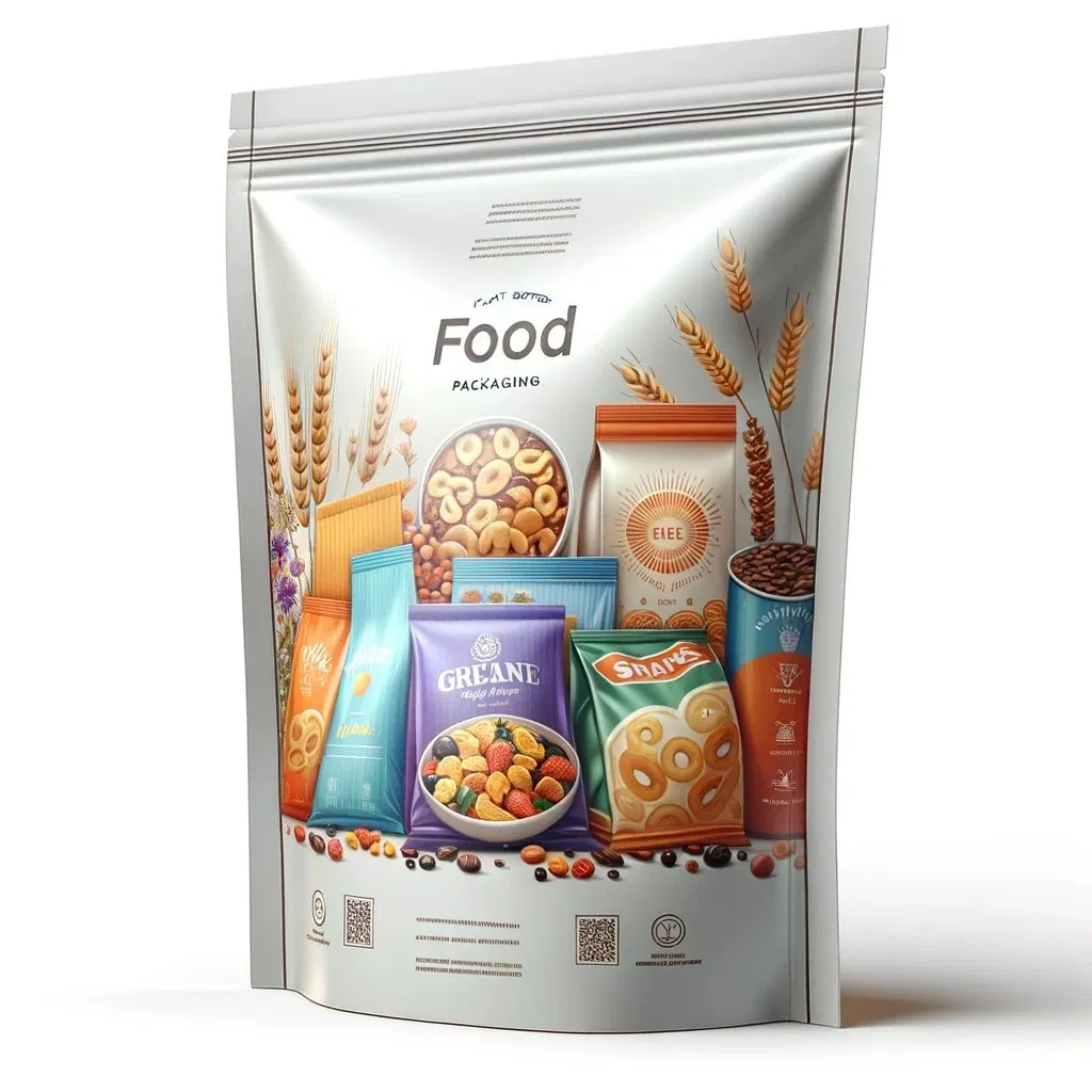 Mf Pack Frozen Pet Snack Food Meat Snacks Dried Tofu Soybean Products Packaging Aluminum Foil Vacuum Pouch Fast Food Package