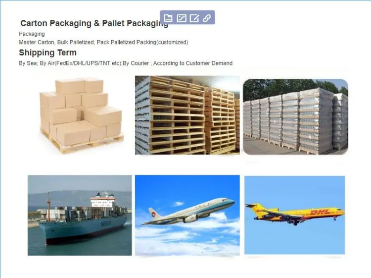 Packaging and Shipping