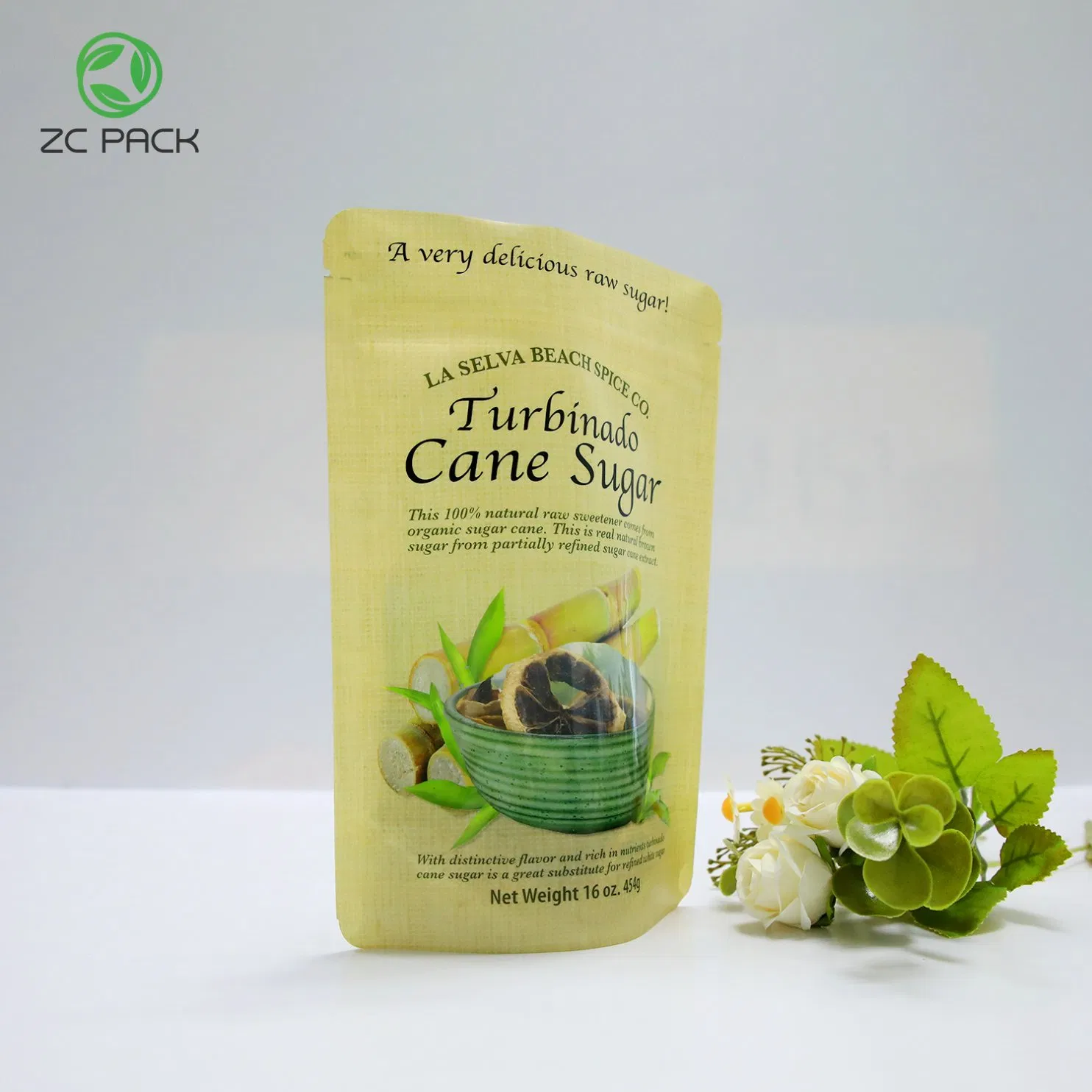 Sugar Powder Food Packaging China Wholesale OEM/ODM Custom Logo Doypack Mylar Plastic Resealable Stand up Bags Package with Zipper