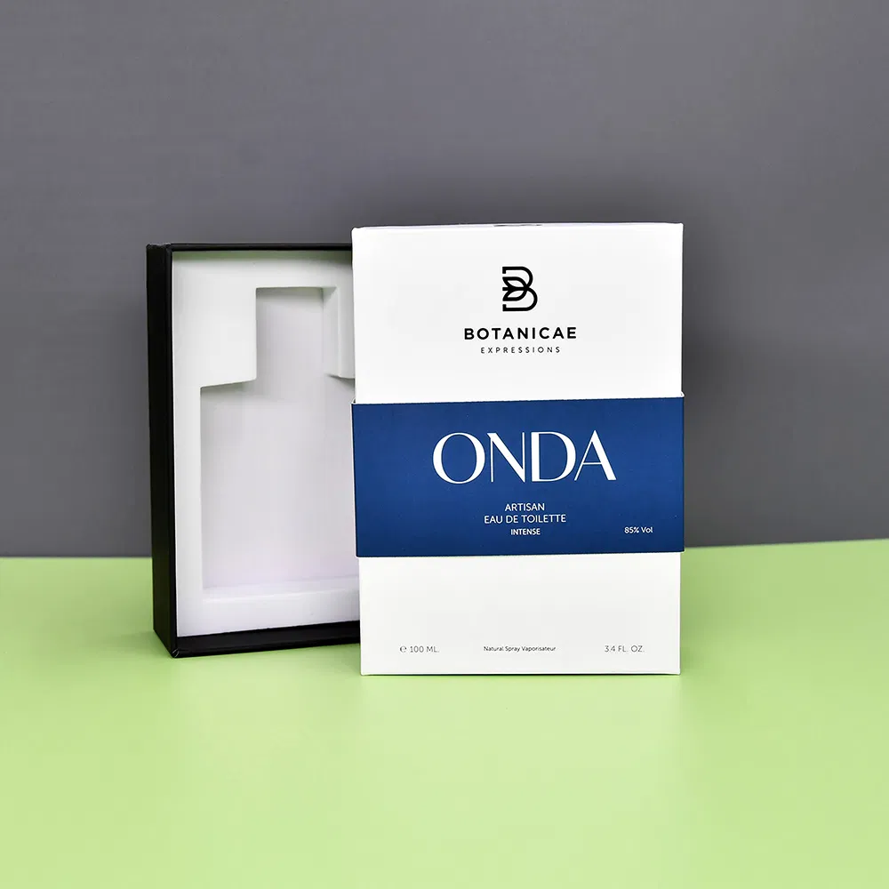 Factory Wholesale Customize Printing Paper Packaging Box Gift Box Perfume Bottle Glass Package with Foam EVA Insert