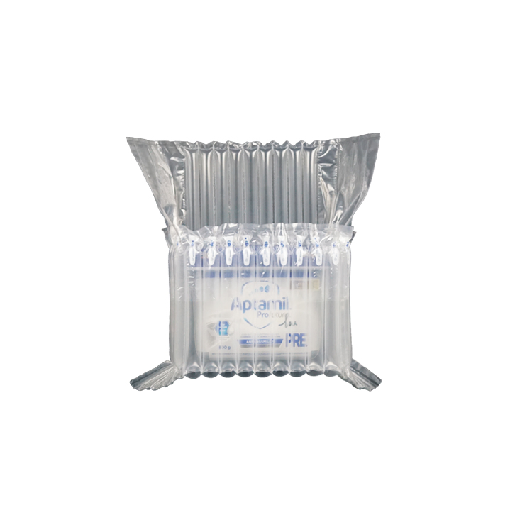 Recyclable Waterproof Protective Pillow Airbag Transparent Plastic Packing Inflatable Post Air Column Film for Protecting Shipping Powder Fragile Package