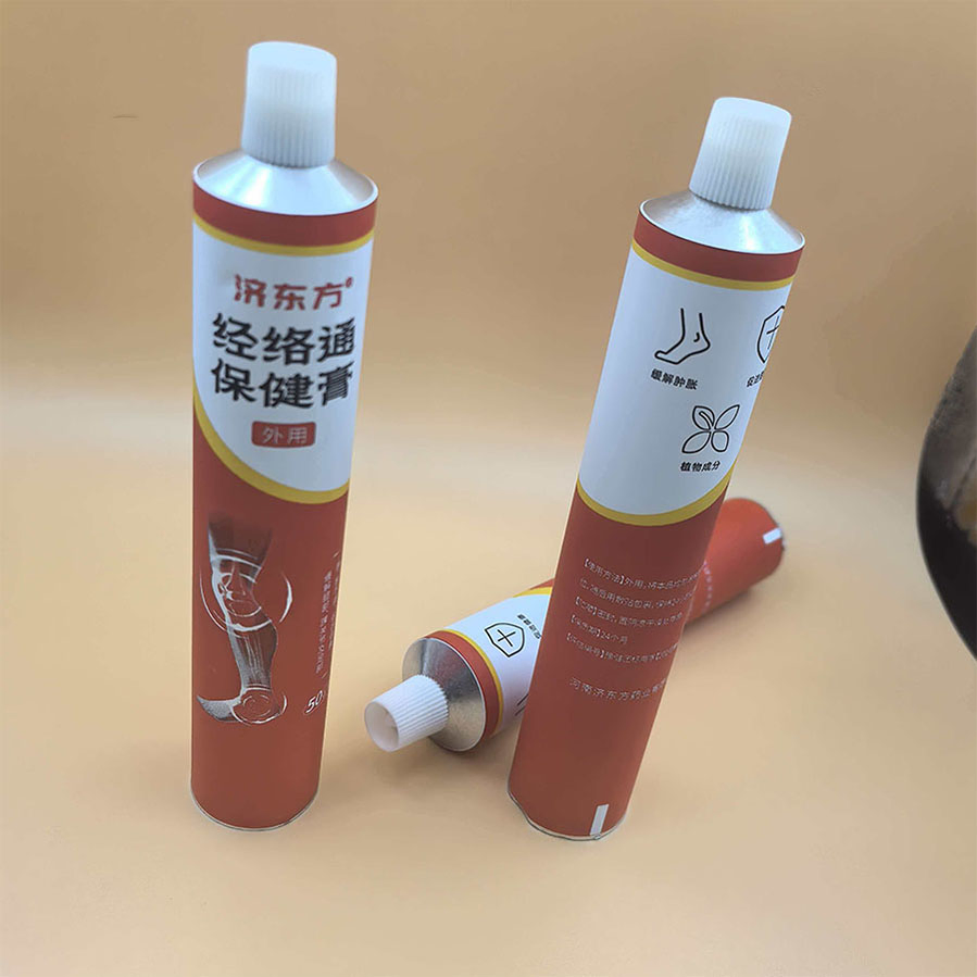Reusable Sustainable Package with Anti Corrosion Performance Aluminum Ointment Tube