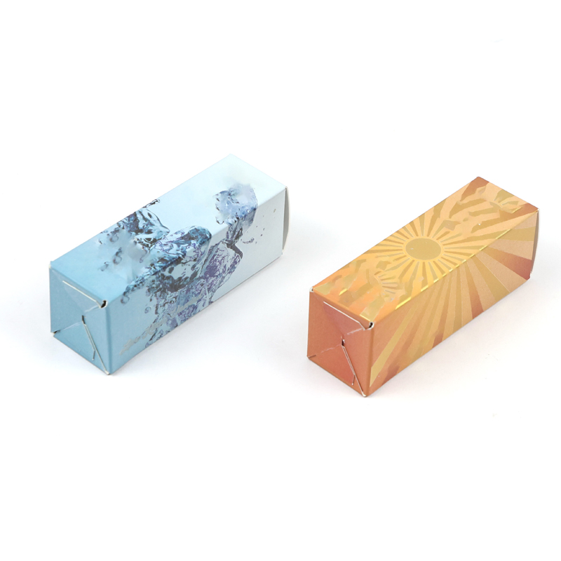 Colorful Package Paper Packaging 1ml Folding Slide Drawer 1g Disposable Cartridge Box