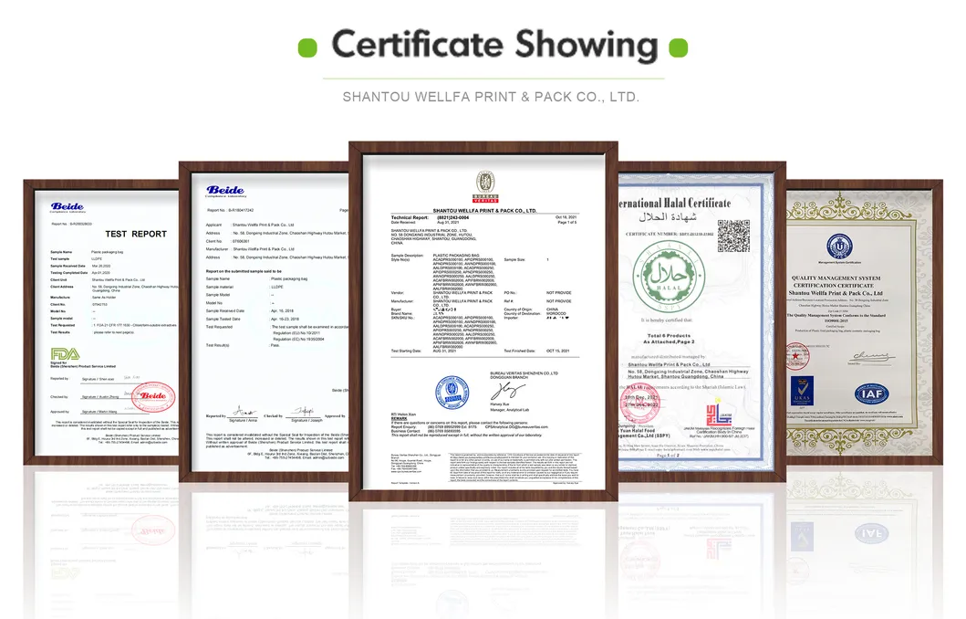 Certificates