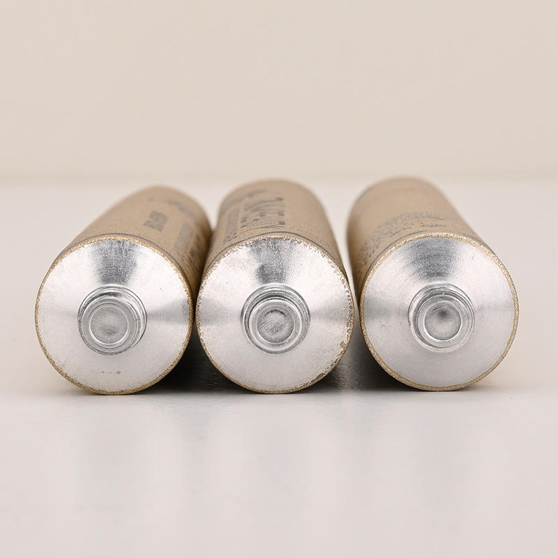 Unique Custom Printed Black Lotion Metal Tube Packaging 10ml Skincare Cream Aluminum Cosmetic Tubes Package with Label