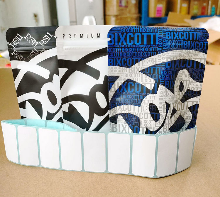 Doja Bixcotti Mylar Bags 3.5 G Cookies Package Available