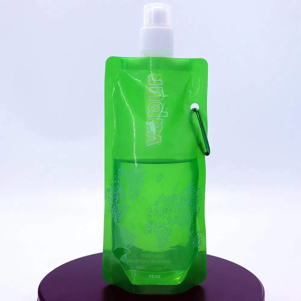 Food Grade Pouch Package with Spout Stand up Reusable Plastic Detergent Liquid or Juice Spout Pouch