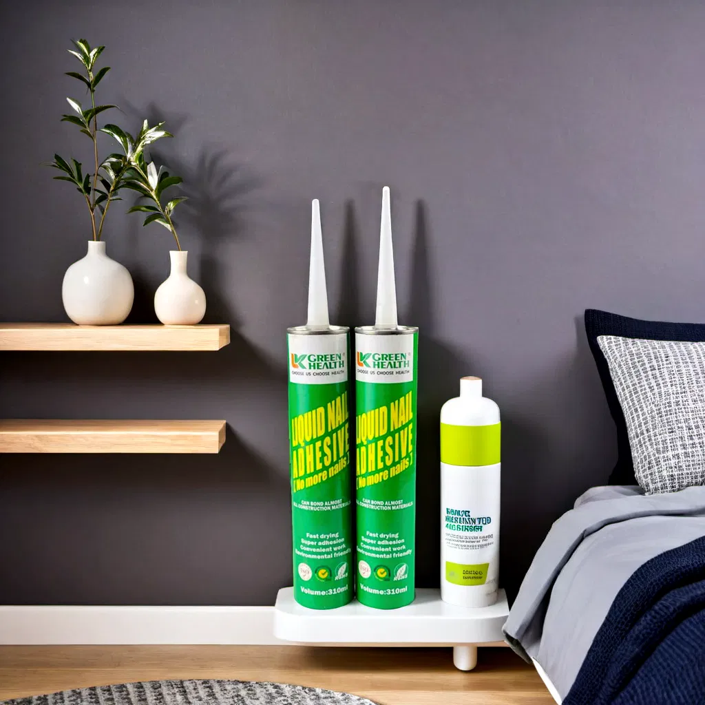 Liquid Nail No Nail Adhesive Silicone Sealant - Bulk 24 Pieces Package