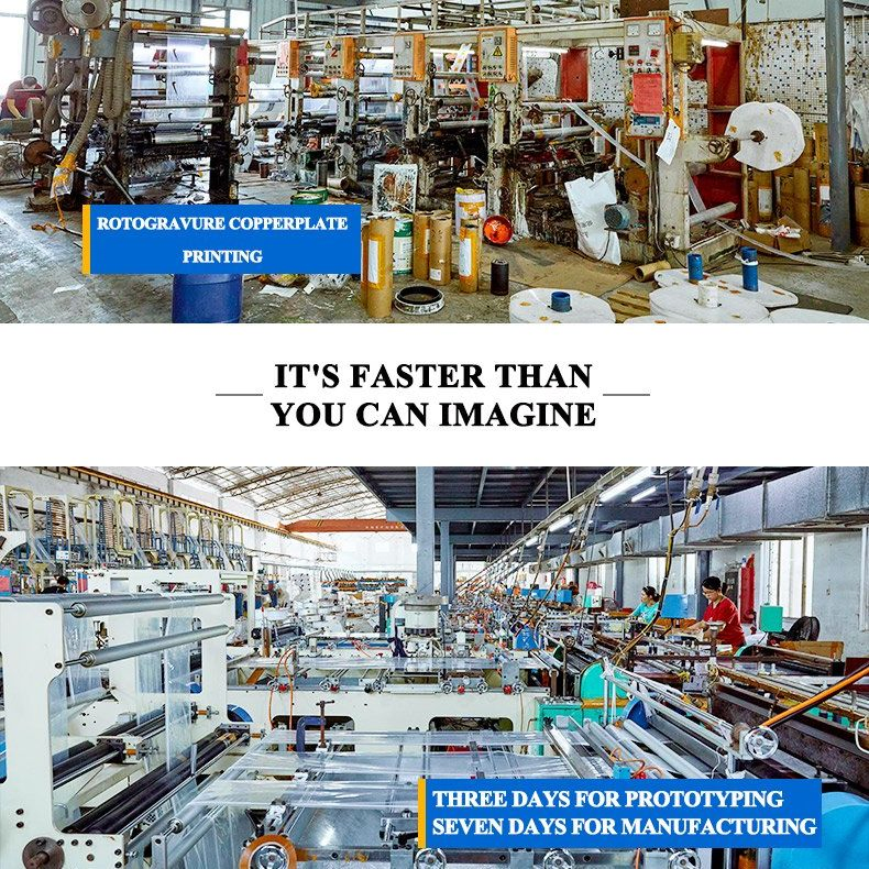 Printed Logo Customization Waterproof Reusable Slider Zipper Plastic Bags Garment Clothing Pants Underwear Zipper EVA Bio-Degradable Coffee Package-Conveyance