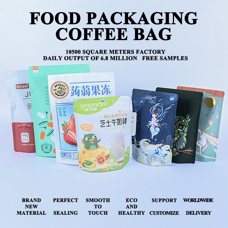 Polyethylene Disposable Mylar Recycle Plastic VMPET PE Po LDPE Pet Packaging Aluminum Film Pouch Doypack Coffee Tea Food Bag Package