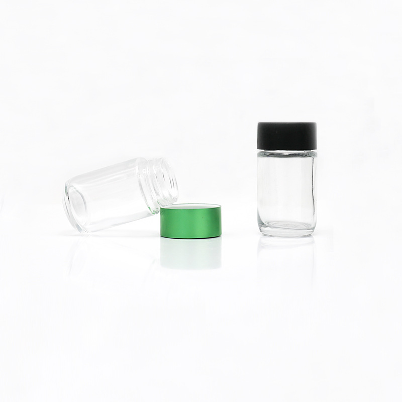 Cbd Pre Rolls Glass Jar with Lids Edible Package Supplier