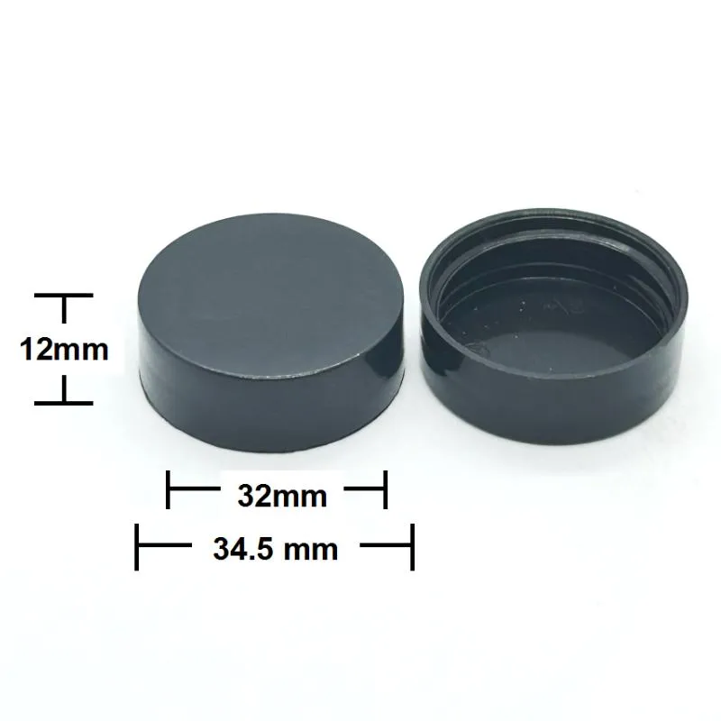 Plastic screw cap detail