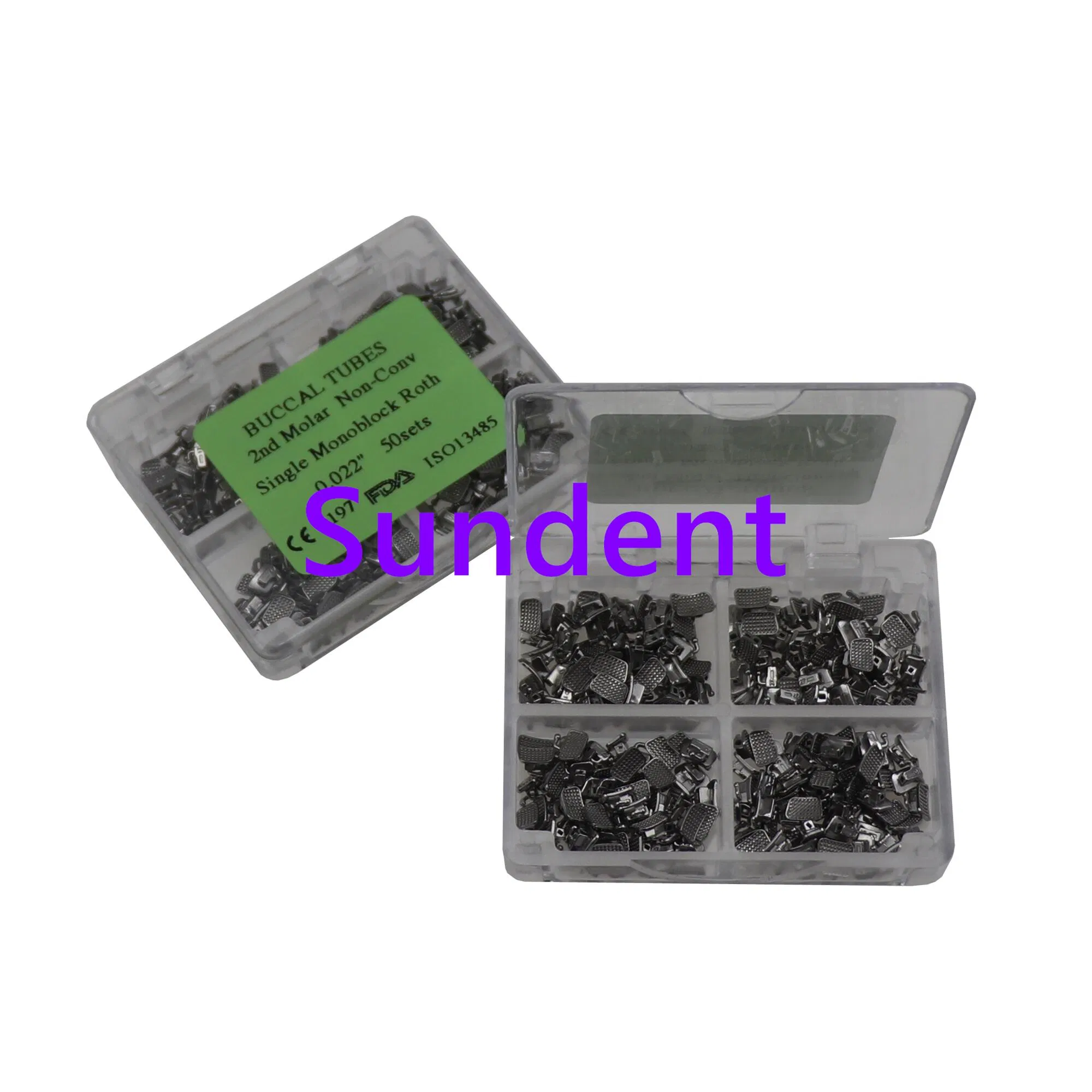 Box Package of Dental Orthodontic Material Buccal Tube Kit Buccal Tube Set