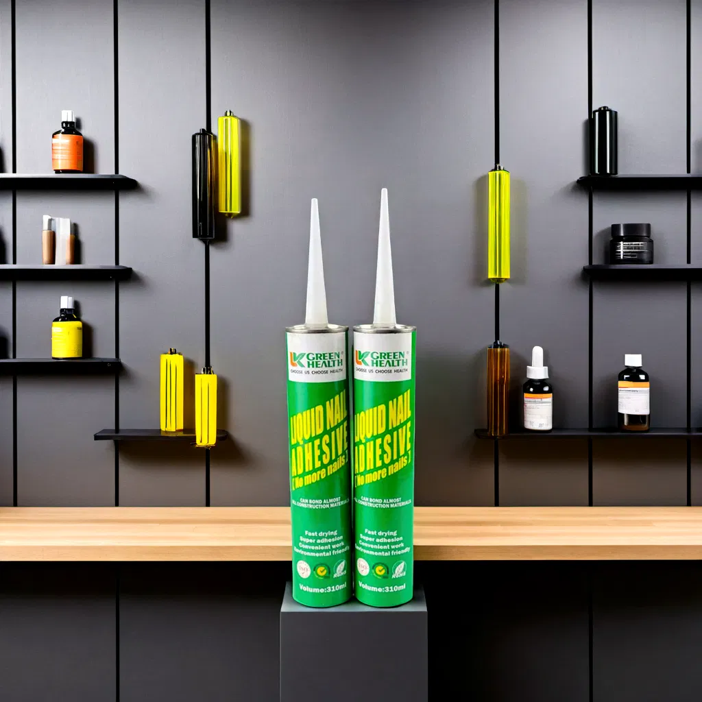 Liquid Nail No Nail Adhesive Silicone Sealant - Bulk 24 Pieces Package