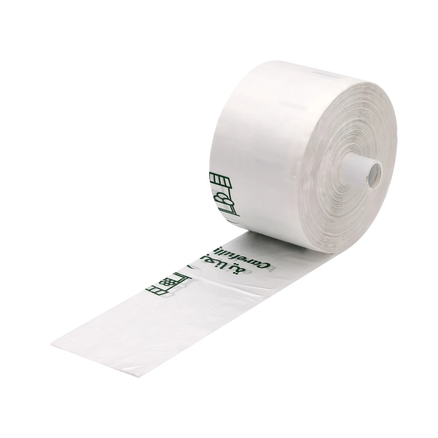 Customized Printing Transparent Recyclable HDPE Material Storage Flat Seal Leak Proof Food Fruit Package