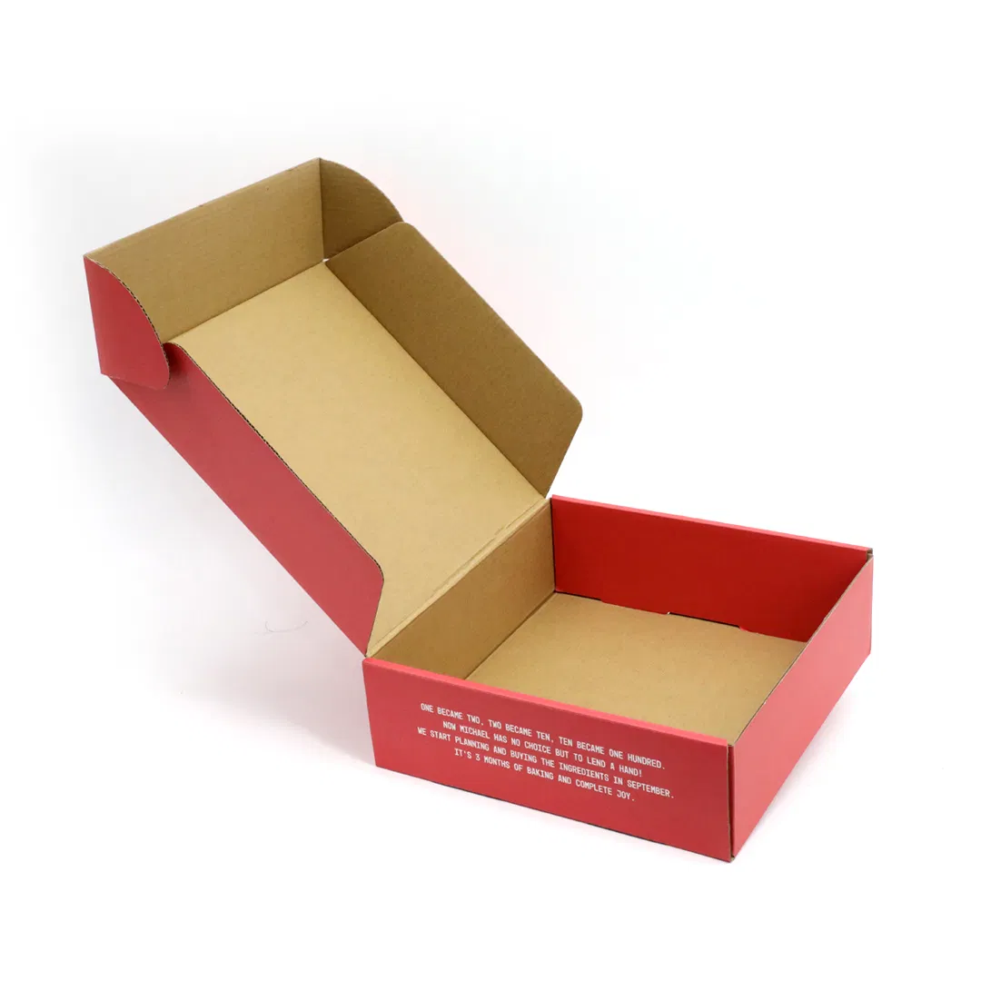 Custom Colored Boxes Logo Packaging Cardboard Printed Eco Cake Package Box