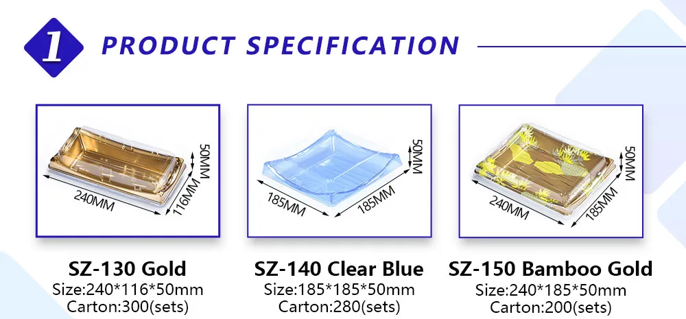 Disposable Plastic Box Detail