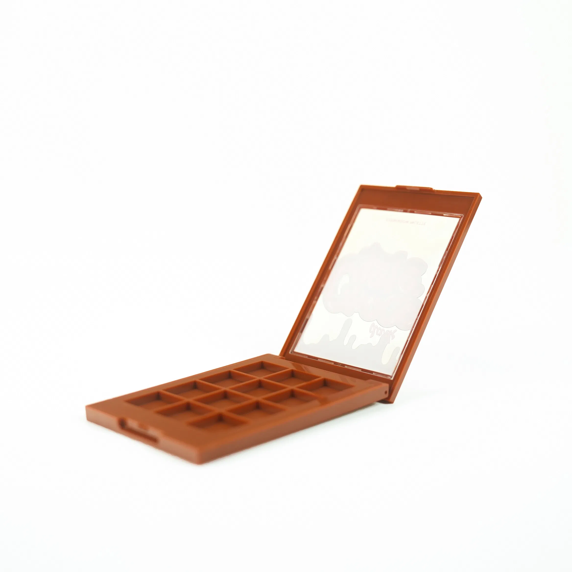 Direct Manufacture Square Shape 12 Wells Plastic Empty Eyeshadow Palette Compact Package