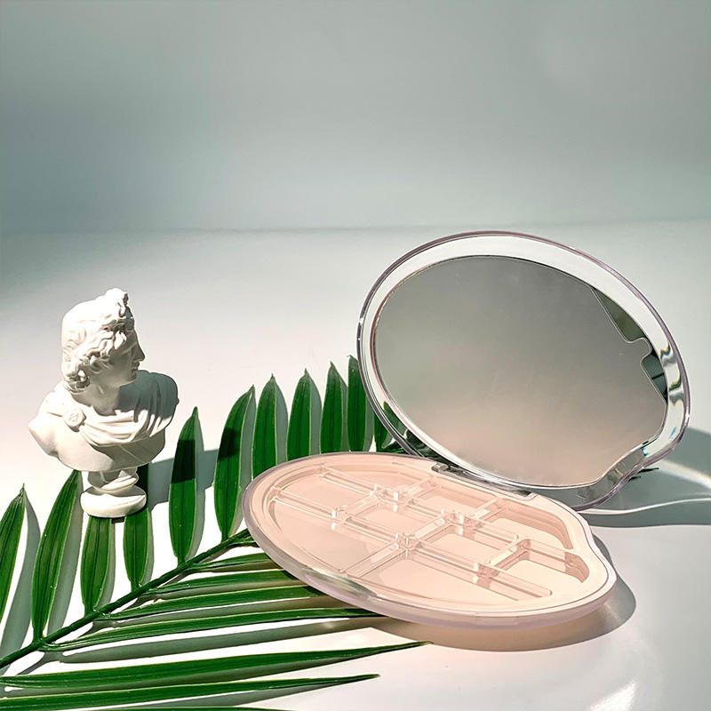 Portable Oval Nine-Grid Powder Blusher Makeup Package for Premium Productos De Belleza