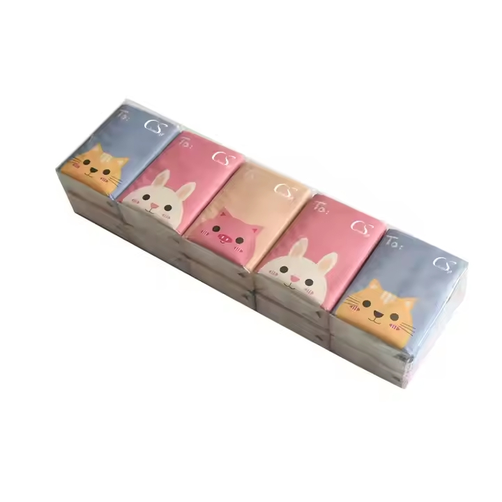 Compact Package Size Easy to Carry in Bags Pockets Pocket Tissue Paper