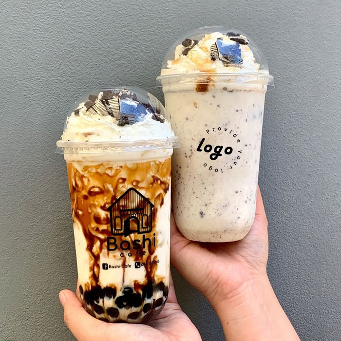 500 700ml Disposable Juice Smoothie Coffee Cold Drink Package