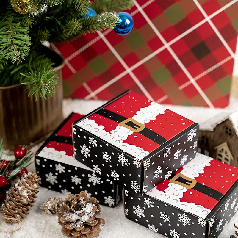 Wholesale Custom Size Logo Paper Package with Logo for Christmas