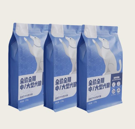 Wholesale Factory Plastic Pet Dog Treats Packaging Cat Food Package with Zipper