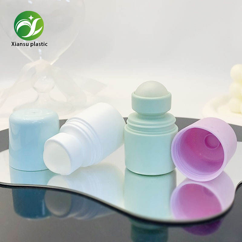 Cylindrical Plastic Roller Ball Stick Cosmetic Makeup Package for Productos De Belleza