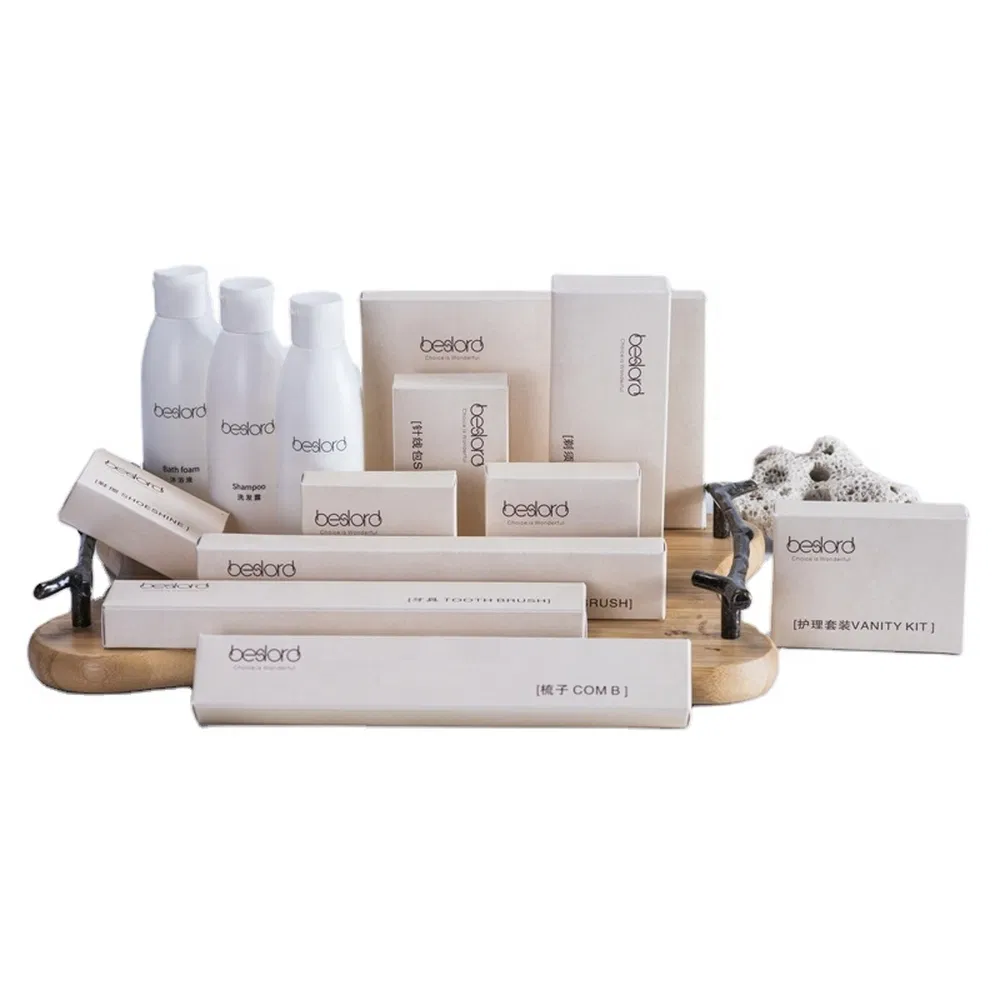 Exclusive Hotel Amenity Package with Custom Logo Support and ISO22716