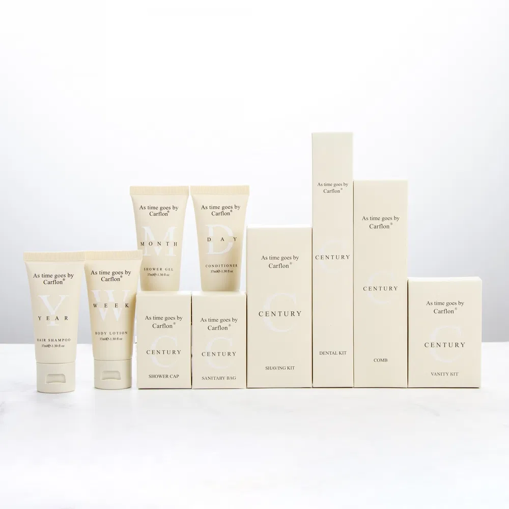 Exclusive Hotel Amenity Package with Custom Logo Support and ISO22716