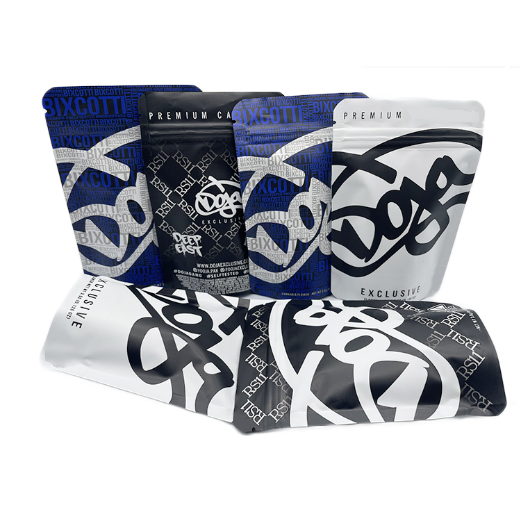 Doja Bixcotti Mylar Bags 3.5 G Cookies Package Available