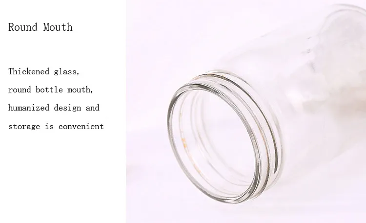 Round Glass Bottle 2