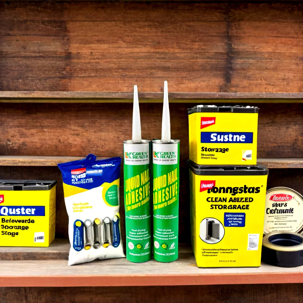 Liquid Nail No Nail Adhesive Silicone Sealant - Bulk 24 Pieces Package