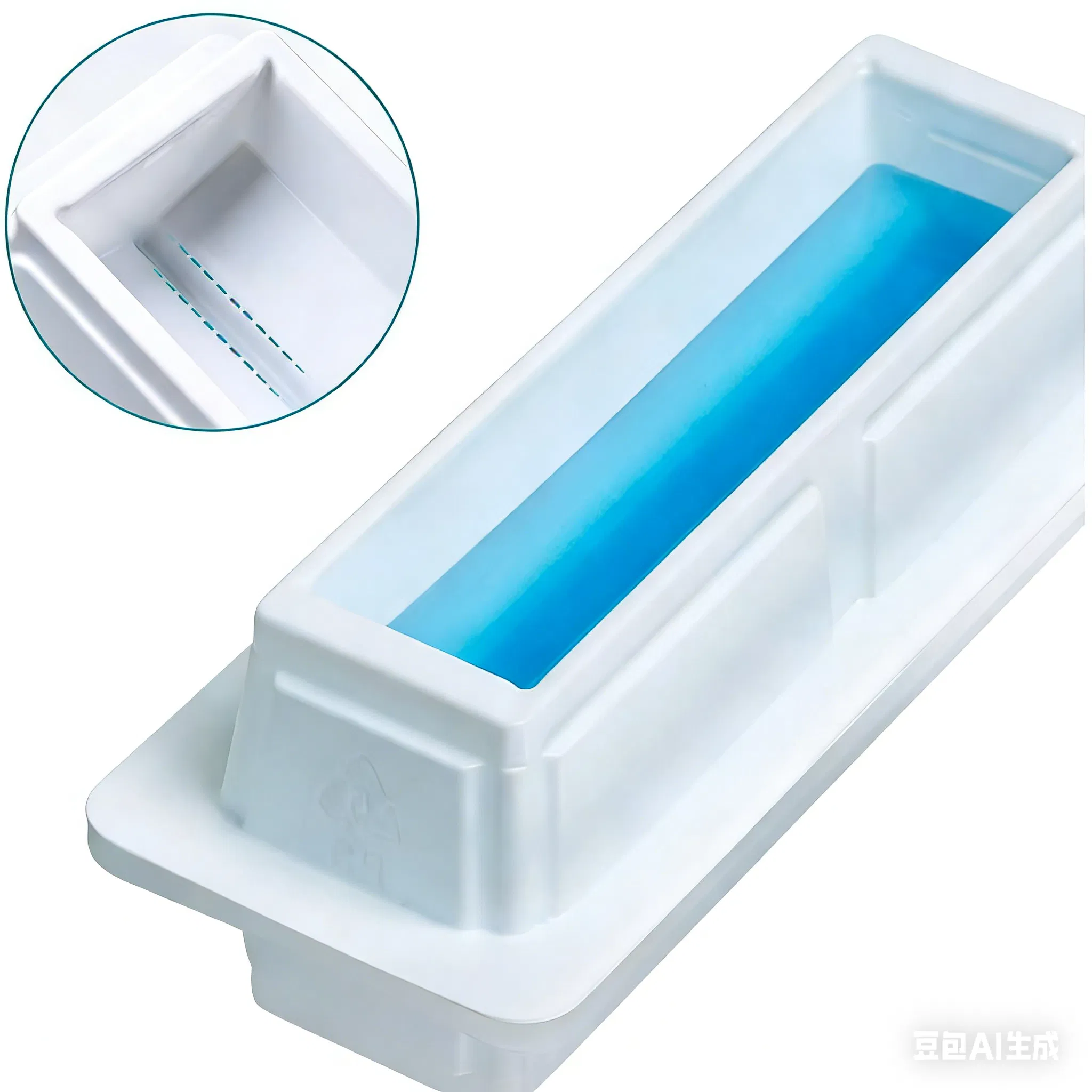 8-Channel and 12 Disposable Sterile Pipette Trays Plastic, Single Package Size