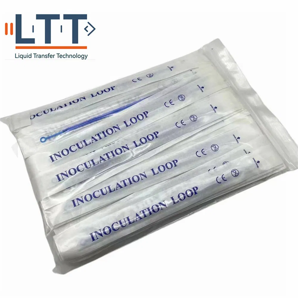 Disposable Inoculating Loops 1UL Flexible Polypropylene Individually Package