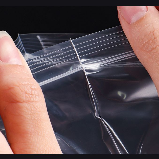 Plastic Self Sealing Ziplock Bag Package Storage Clear Garment Print HDPE LLDPE CPE Travel Coffee Waterproof Food Grade Jewelry Medicine Zip Lock