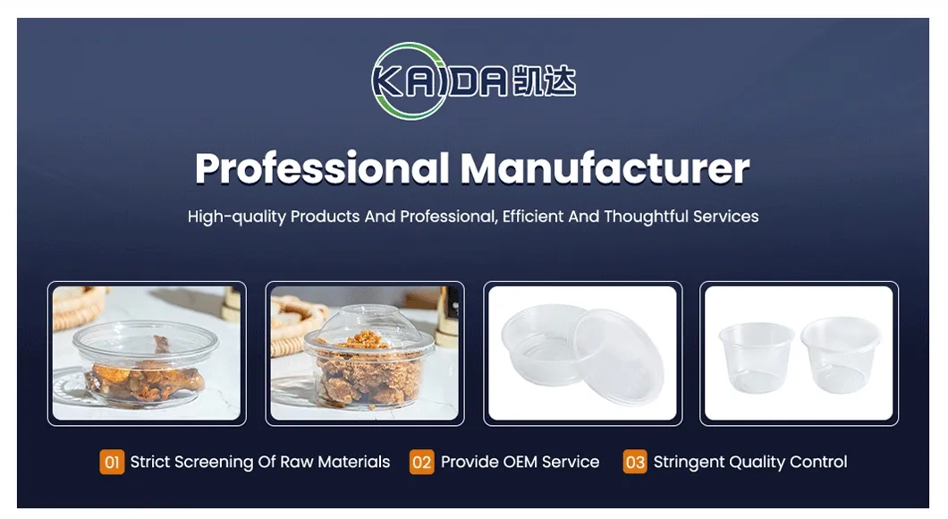 Plastic Deli Cup Banner