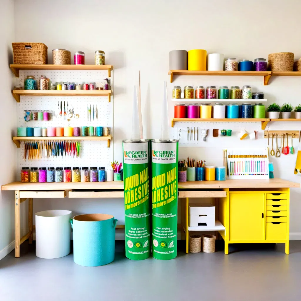 Liquid Nail No Nail Adhesive Silicone Sealant - Bulk 24 Pieces Package