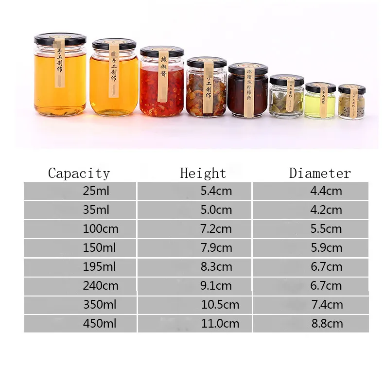 Round Glass Bottle 5