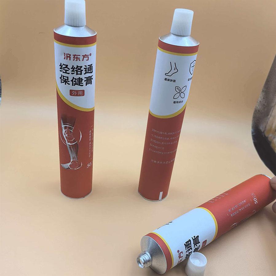 Reusable Sustainable Package with Anti Corrosion Performance Aluminum Ointment Tube