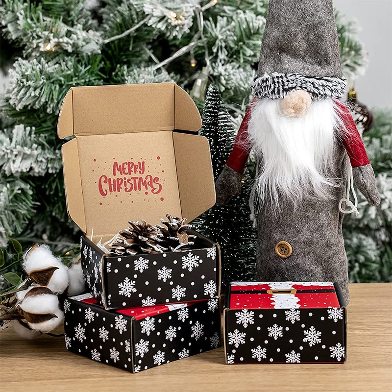 Wholesale Custom Size Logo Paper Package with Logo for Christmas