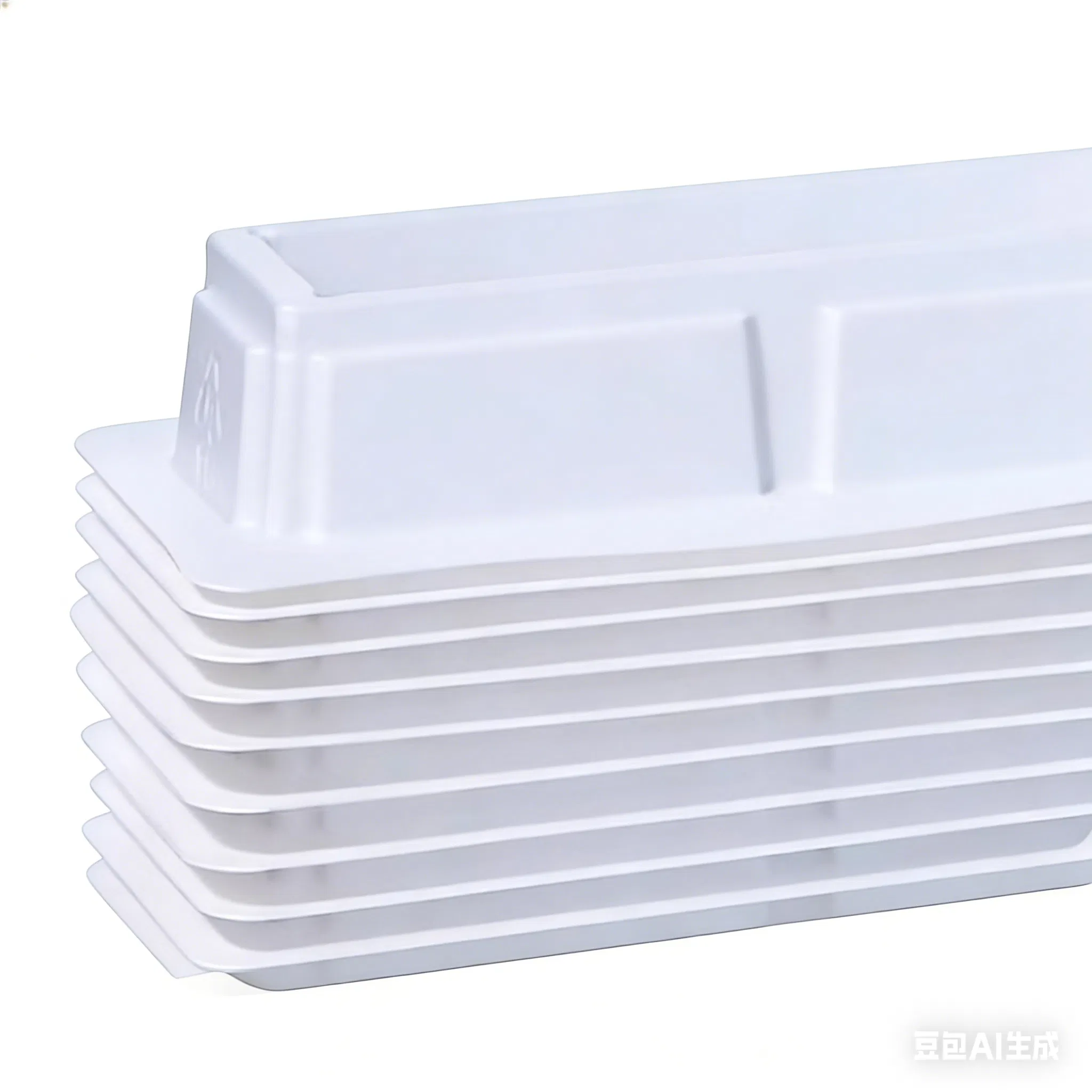 8-Channel and 12 Disposable Sterile Pipette Trays Plastic, Single Package Size