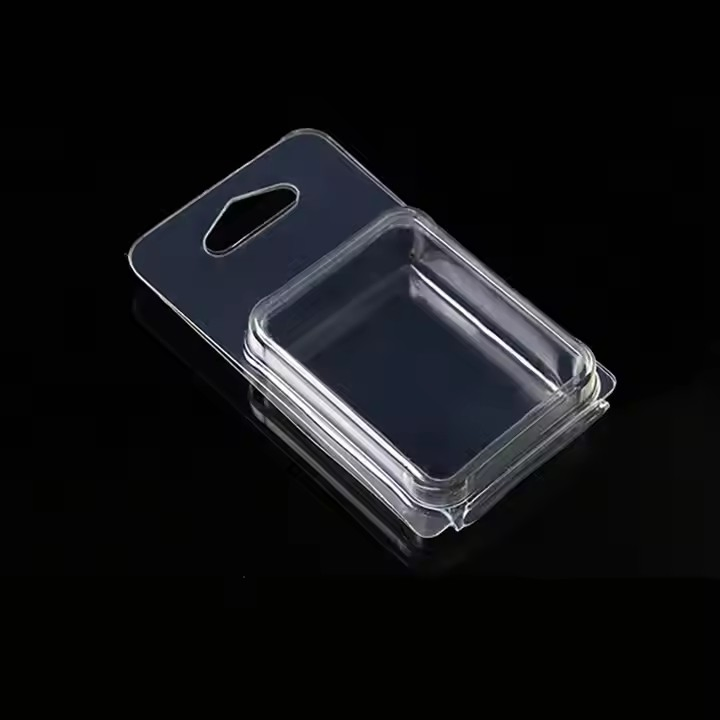 Customizable Reusable Blister Packaging PET Clamshell Box Collector Display Case