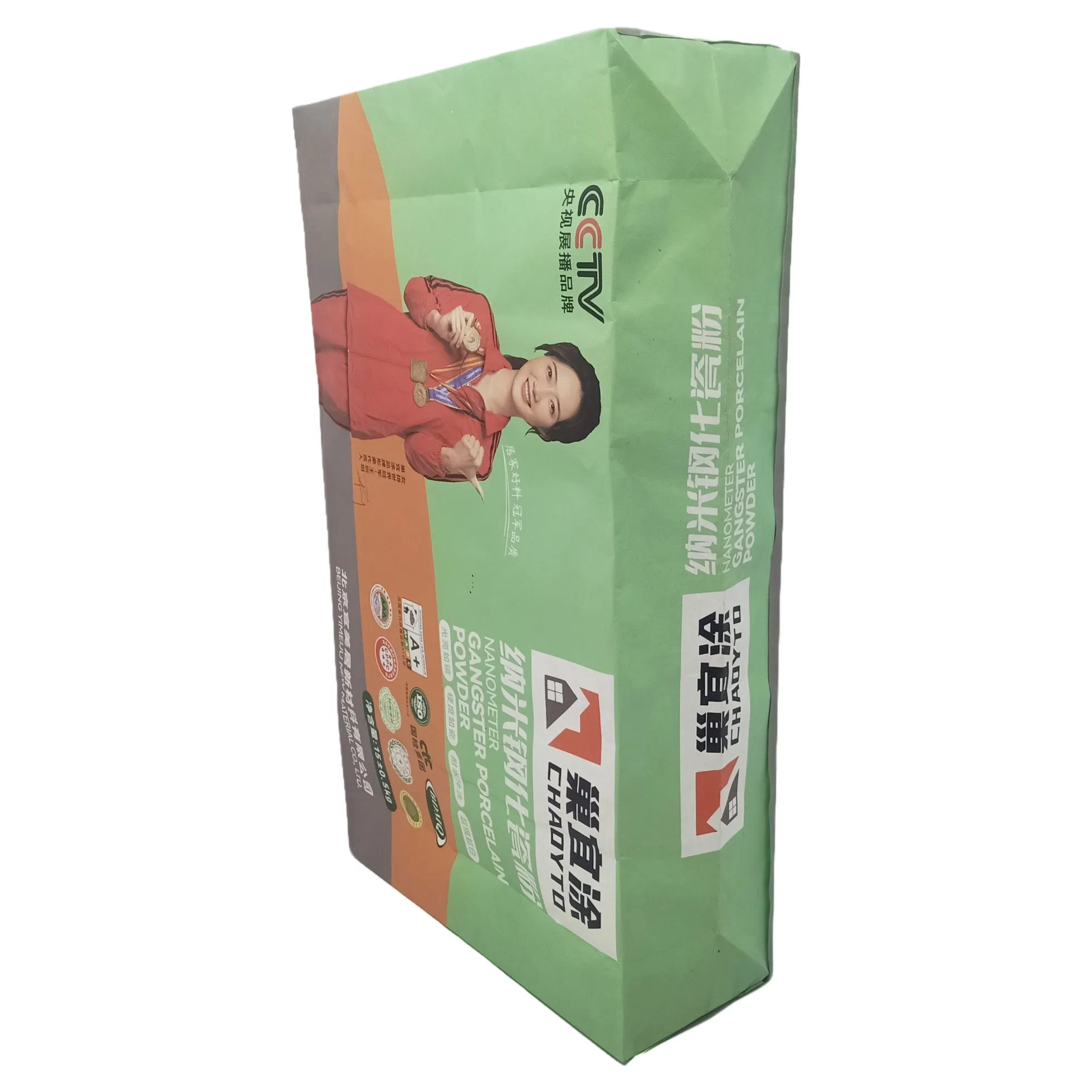 25kgs Recyclable Polyethylene Plastic Package with Valve for Feed Chemical Fertilizers