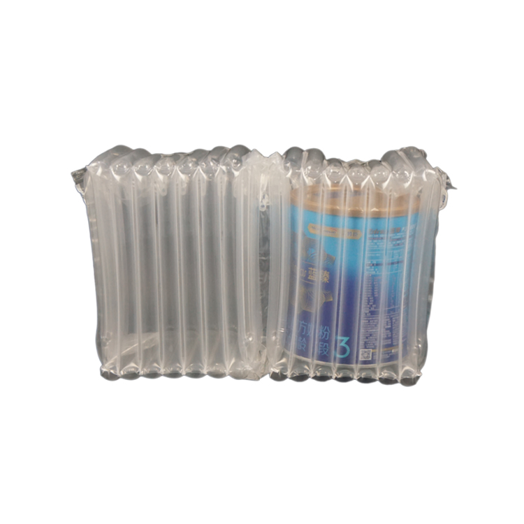 Recyclable Waterproof Protective Pillow Airbag Transparent Plastic Packing Inflatable Post Air Column Film for Protecting Shipping Powder Fragile Package