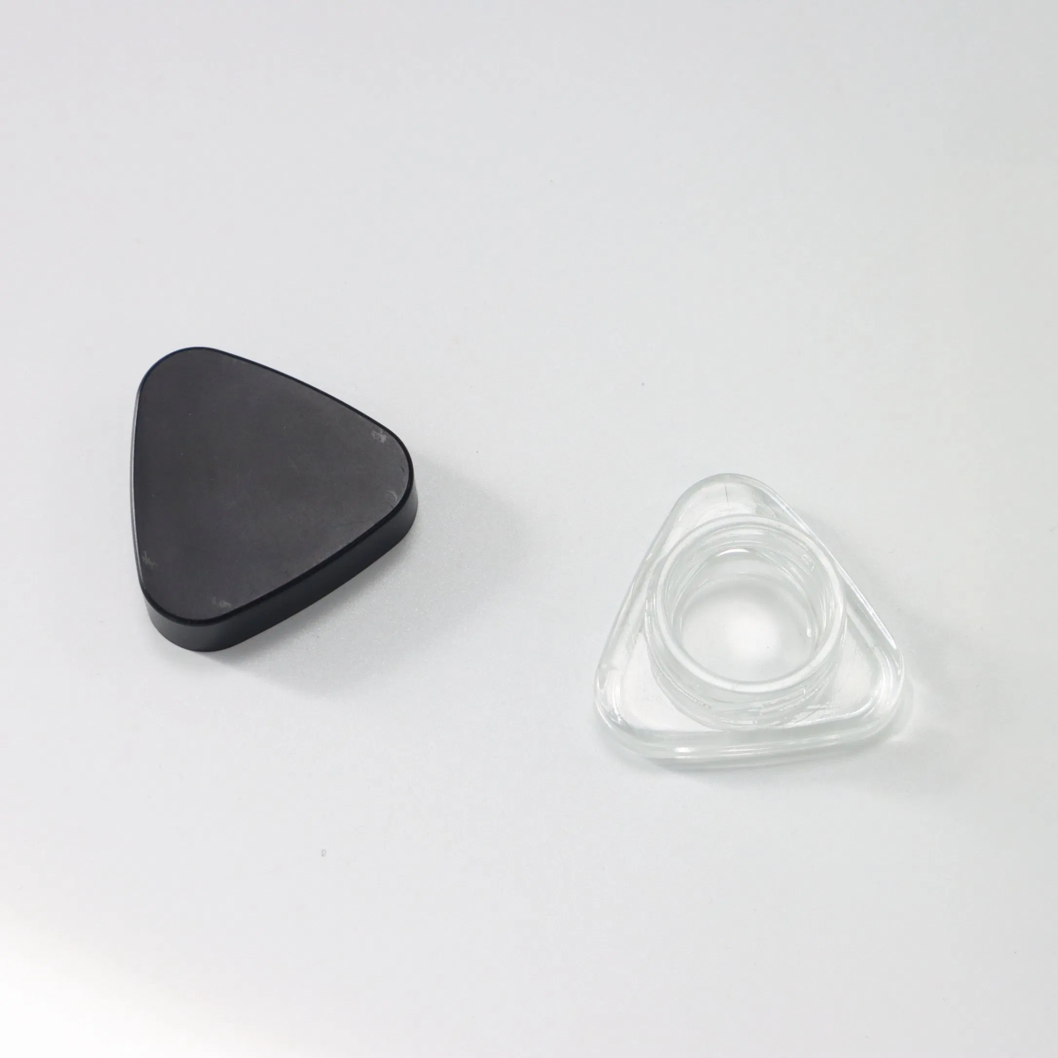 Triangle Factory Cr Glass Cosmetic 3G 5g 7g 9g Glass Concentrate Extracts Oil Bottle Jar Package with CRC Child Resistance Resistant Proof Resist Lid