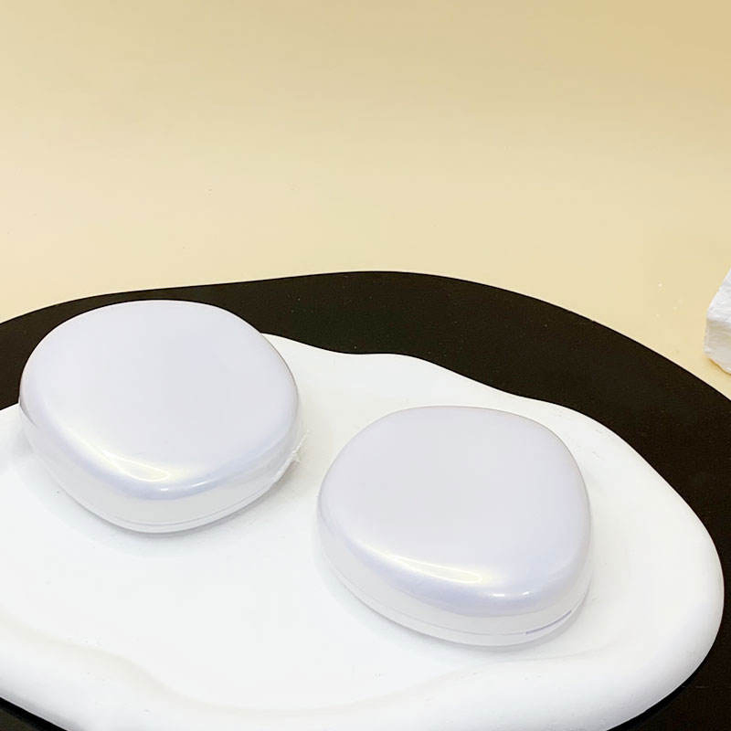 Luxury Electroplated Unique Shape Powder Blusher Makeup Package for Productos De Belleza